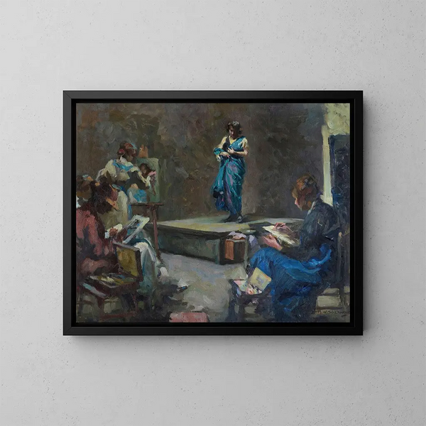 Il modello - Maud Sherwood — quadro incorniciato alla parete