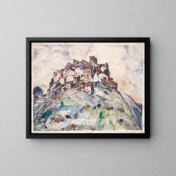 Fontana di Trevi - Maud Sherwood — quadro incorniciato alla parete