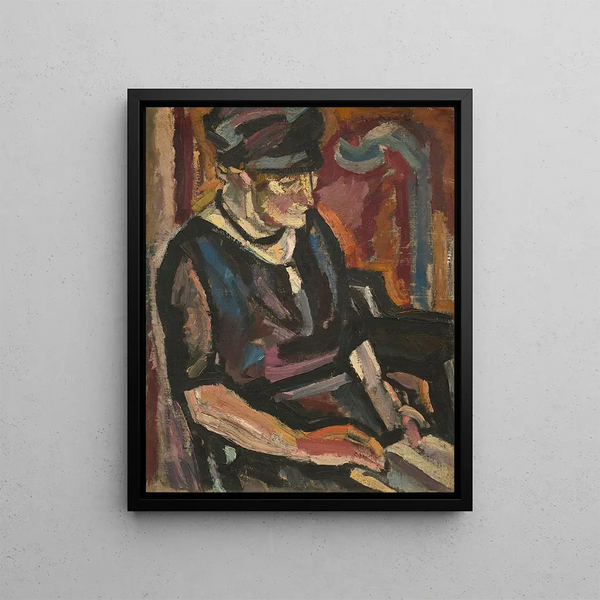 MauriceAlbert Loutreuil - Femme lisant.webp