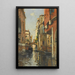 Au canal à Venise - Maurice Bompard — quadro incorniciato alla parete