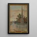 L'Obélisque - Maurice Chabas — quadro incorniciato alla parete