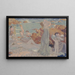 Baigneuses spiaggia di Pouldu - Maurice Denis — quadro incorniciato alla parete