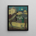 Asciugatura della biancheria o Sorgere della luna al Priorato - Maurice Denis — quadro incorniciato alla parete