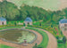 Il castello di Rosanbo, la vasca e i padiglioni, bozzetto 2 - Maurice Denis — vista dell’opera