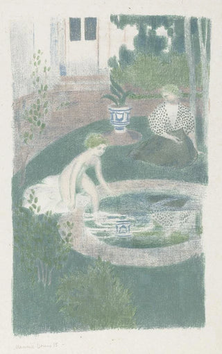Maurice Denis - Le reflet dans la fontaine.webp