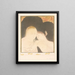 Una donna abbraccia un giovane uomo tra le braccia - Maurice Denis — quadro incorniciato alla parete