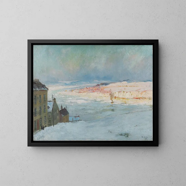 Lévis del Québec - Maurice Galbraith Cullen — quadro incorniciato alla parete