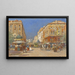 Parigi a mezzogiorno - Maurice Lenoir — quadro incorniciato alla parete