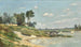 Un paesaggio fluviale - Maurice Lévis — vista dell’opera