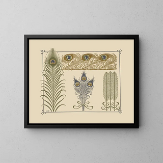 Maurice Pillard Verneuil - Abstract design based on peacock feathers.webp