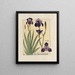 Iris germanico - Maurice Pillard Verneuil — quadro incorniciato alla parete