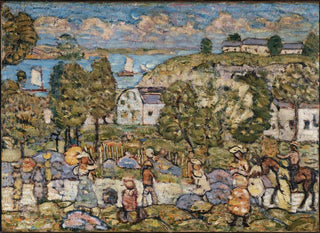 Paesaggio vicino a Nahant - Maurice Prendergast — vista dell’opera