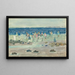 Marée basse - Maurice Prendergast — quadro incorniciato alla parete