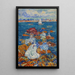 Figures à marée basse sur les rochers - Maurice Prendergast — quadro incorniciato alla parete