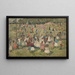 Giorno di maggio a Central Park - Maurice Prendergast — quadro incorniciato alla parete
