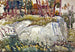 Rochers du Maine - Maurice Prendergast — vista dell’opera