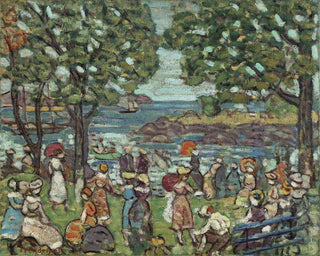 Baia di Salem - Maurice Prendergast — vista dell’opera