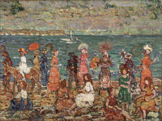 Plage - Maurice Prendergast — vista dell’opera