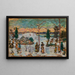 Neve in aprile - Maurice Prendergast — quadro incorniciato alla parete