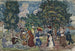 Passeggiata della domenica - Maurice Prendergast — vista dell’opera