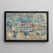 L'Omnibus de Paris - Maurice Prendergast — quadro incorniciato alla parete