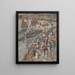 Le Quai Venise - Maurice Prendergast — quadro incorniciato alla parete