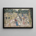 Le Pont-terrasse Central Park - Maurice Prendergast — quadro incorniciato alla parete