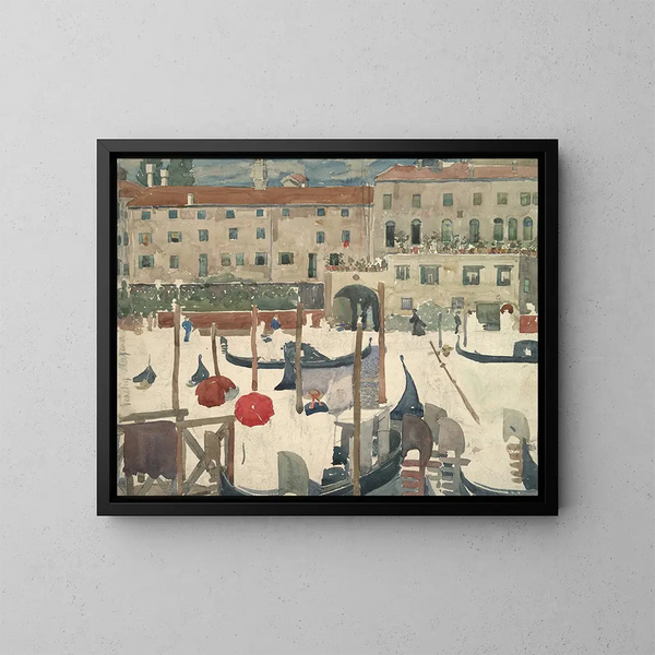 Vénétie Marina - Maurice Prendergast — quadro incorniciato alla parete