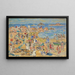 Vista lungo la costa della Nuova-Anglia - Maurice Prendergast — quadro incorniciato alla parete