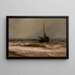 Verso il mare - Mauritz Frederick Hendrick de Haas — quadro incorniciato alla parete