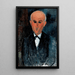 Riproduzione del dipinto Max Jacob - Amedeo Modigliani