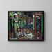 Dietro le quinte - Max Beckmann — quadro incorniciato alla parete