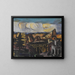Grande carriera in Alta Baviera - Max Beckmann — quadro incorniciato alla parete