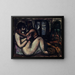 Léda - Max Beckmann — quadro incorniciato alla parete