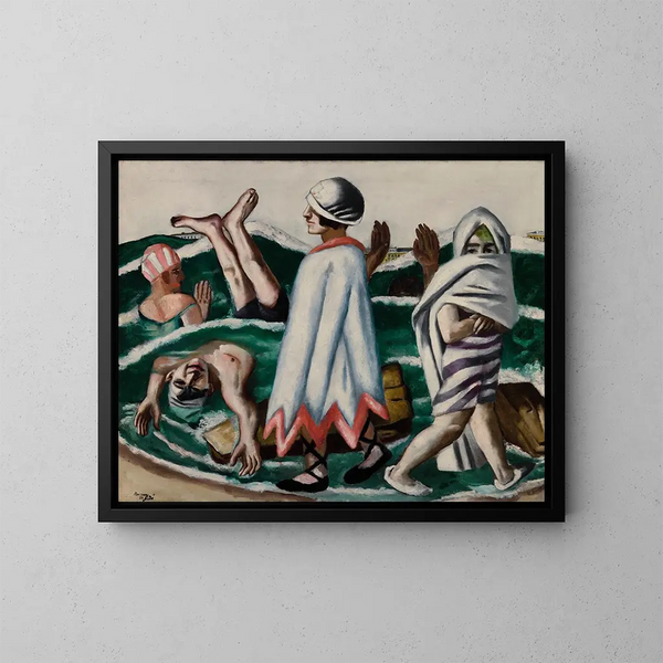 Riproduzione del dipinto Lido - Max Beckmann