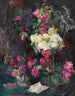 Nature morte alle rose rosse - Max Beckmann — vista dell’opera