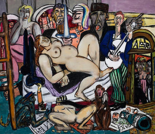 Max Beckmann - The Town City Night.webp