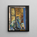 Un bar à Parigi - Max Beckmann — quadro incorniciato alla parete