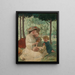 Il primavera in Francia - Max Bohm — quadro incorniciato alla parete