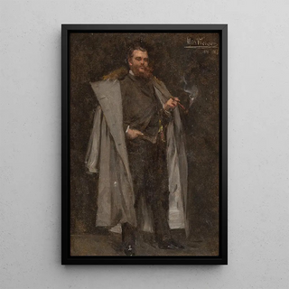 Max Johann Bernhard Koner - Portrait of a gentleman in furtrimmed coat.webp