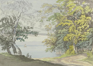 Max Joseph Wagenbauer - Blick vom Ufer der Insel Mainau auf den Bodensee.webp