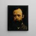 Ritratto di un gentiluomo - Max Klinger — quadro incorniciato alla parete