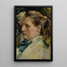 Tête d'étude féminine - Max Klinger — quadro incorniciato alla parete