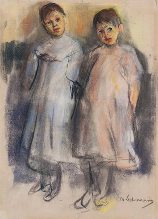 Max Lieberman - Two little Girls.webp