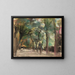 Avenue I - Max Liebermann — quadro incorniciato alla parete