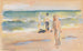 Baignade sur la plage - Max Liebermann — vista dell’opera