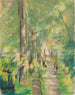 Allée di betulle nel giardino di Wannsee - Max Liebermann — vista dell’opera