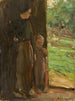 Donna con bambino sotto l'albero - Max Liebermann — vista dell’opera