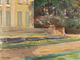 Max Liebermann - Die Blumenterrasse im Wannseegarten nach Nordwesten.webp