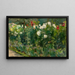 Fleurs rouges et blanches vers le sud-est - Max Liebermann — quadro incorniciato alla parete
